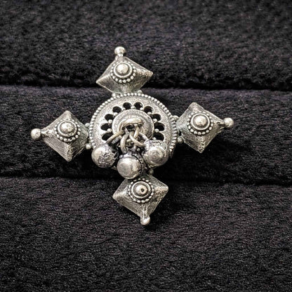 Tribal Ghungroo Antique Statement Ring for Women